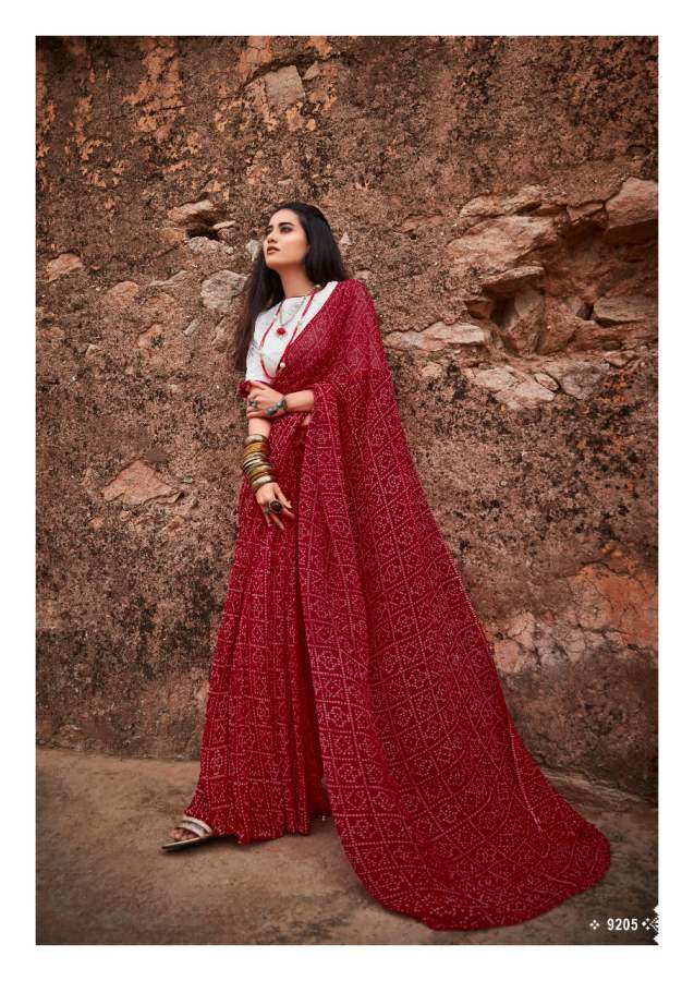 Kashvi Saheli Fancy Party Wear Georgette Printed Designer Saree Collection